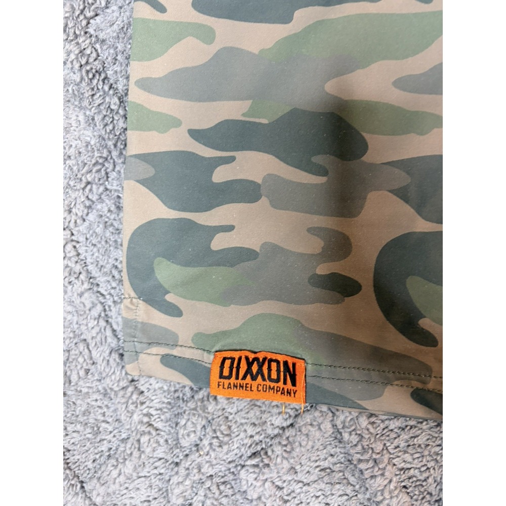 Dixxon Camouflage Short Sleeve Shirt Size XL - Picture 5 of 7